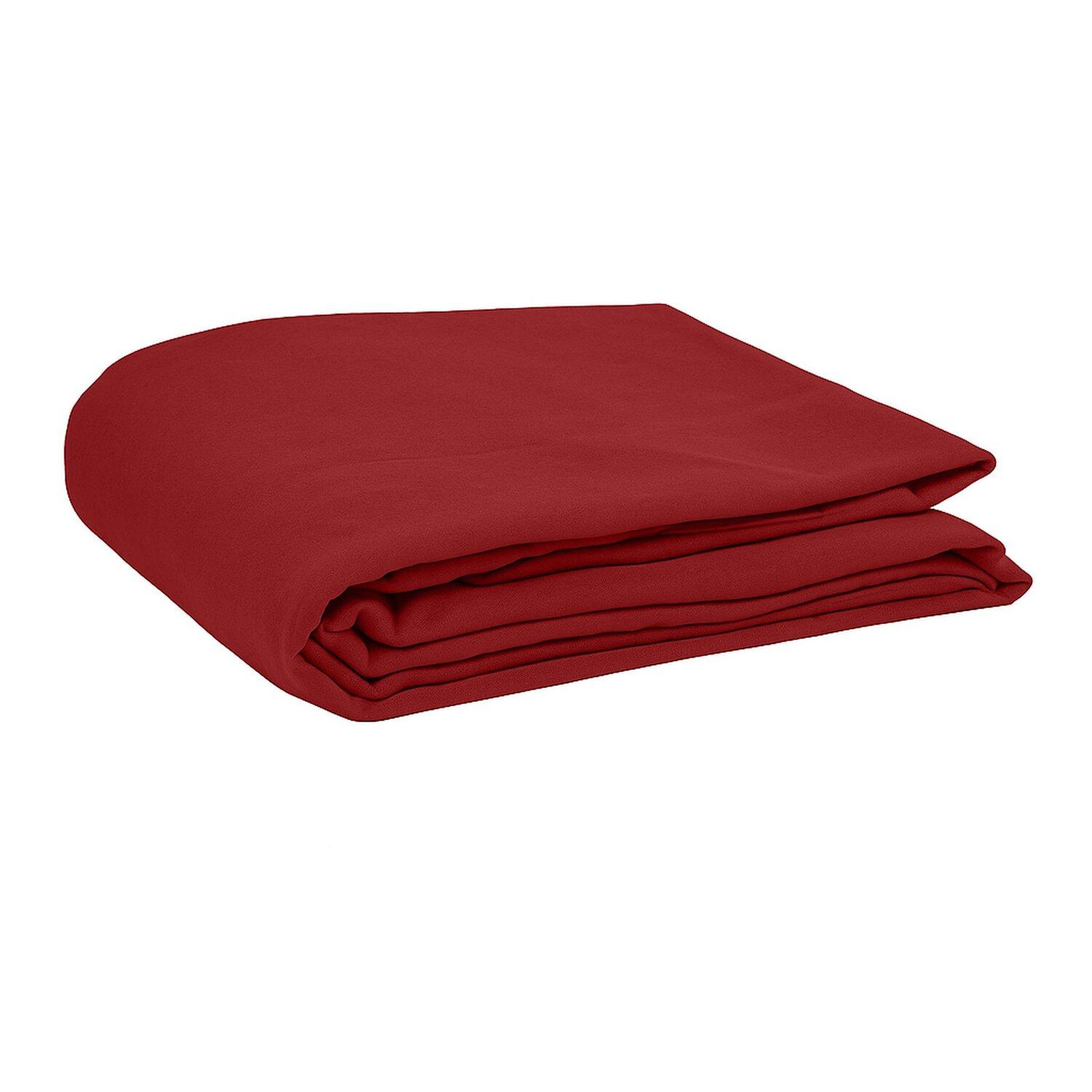 Voir la diapositive 1 : Home collection Drap plat 100% coton uni
