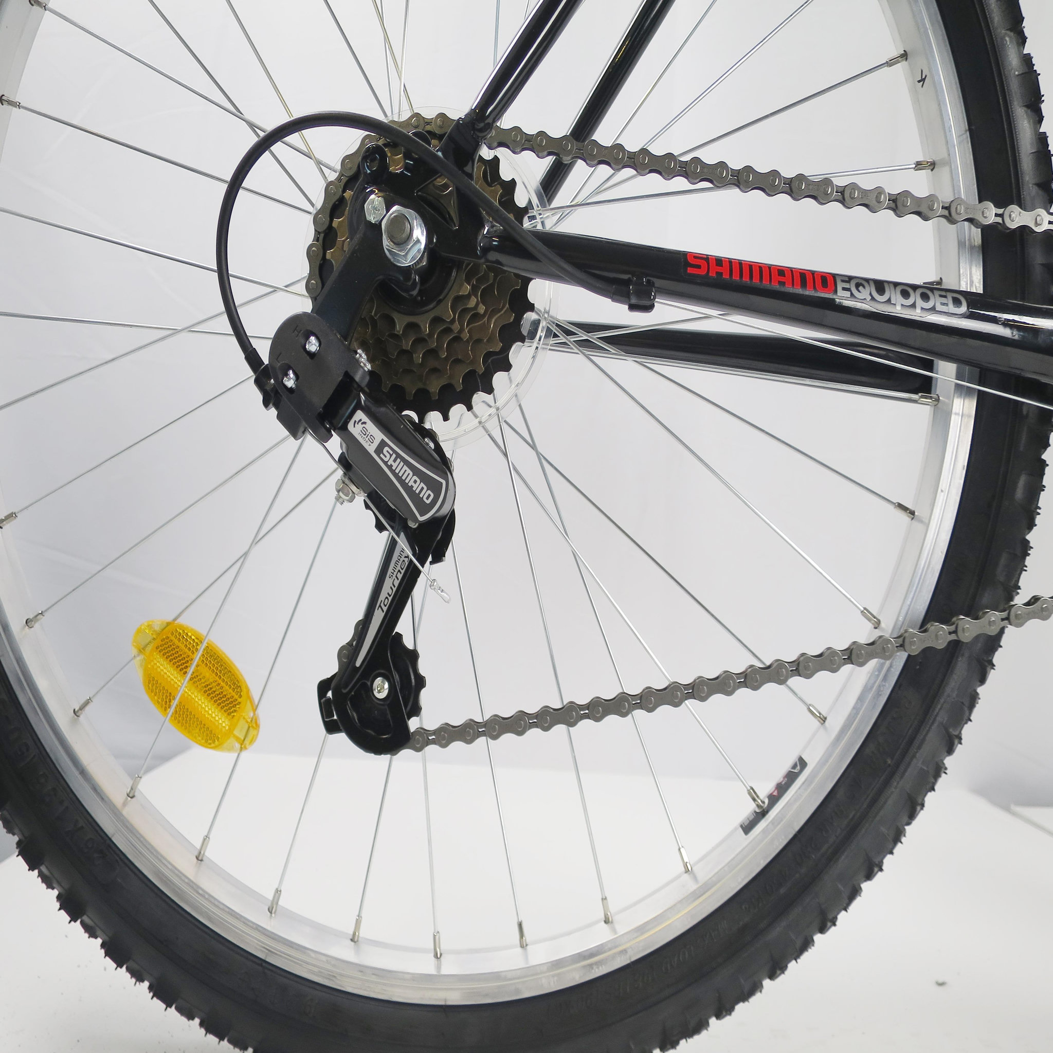 Voir la diapositive 3 : Vélo VTT 26'' Rigide Homme Acier  Slant / Apollo  - 18 vitesses - Shimano TY21 - Fourche Rigide - Freins V-brake et Poignées Microshift