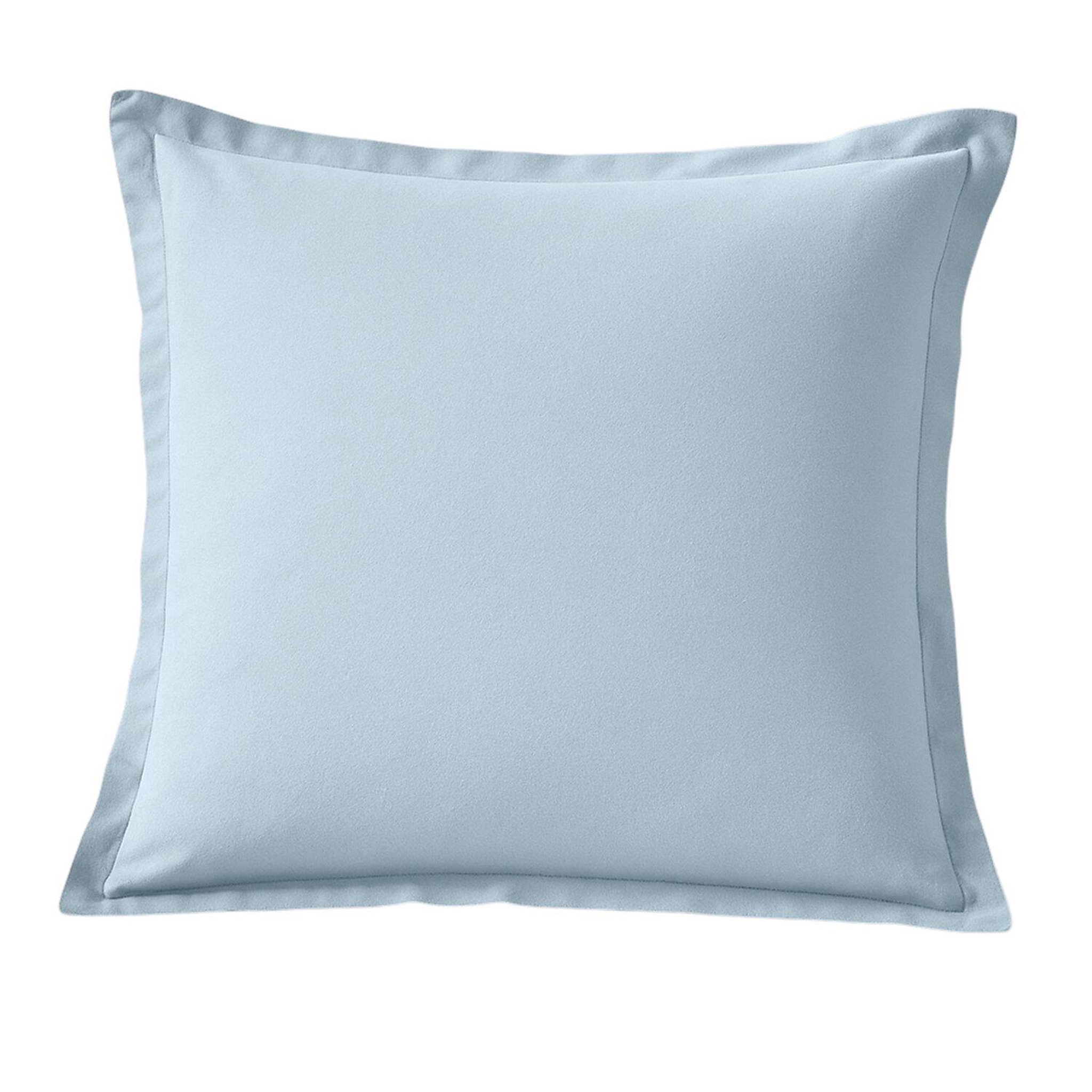 Voir la diapositive 1 : Home collection Taie d'oreiller 100% flanelle coton 160 grs
