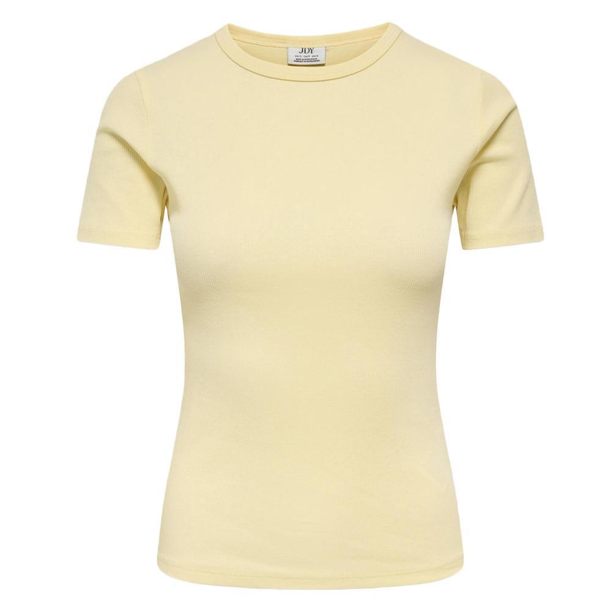 Voir la diapositive 4 : JACQUELINE DE YONG T-Shirt Jaune Femme JDY Lucky
