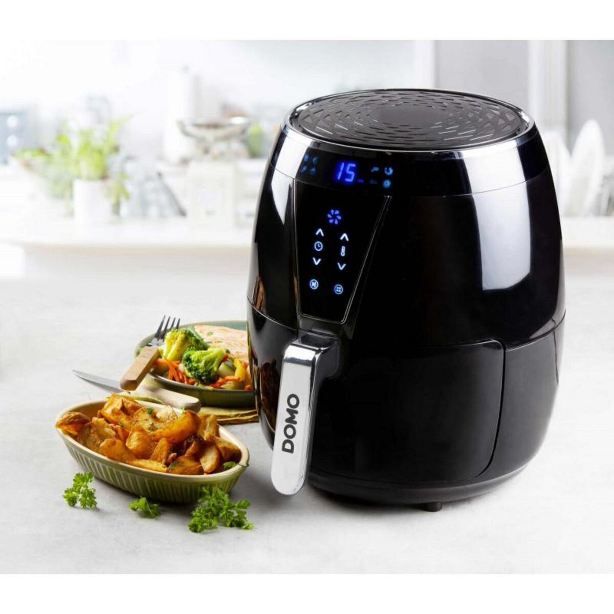 Domo Friteuse sans huile 4l 1500w noir - do532fr