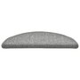 Voir la diapositive 5 : VIDAXL Tapis de marches d'escalier 15 pcs Gris clair 56x17x3 cm
