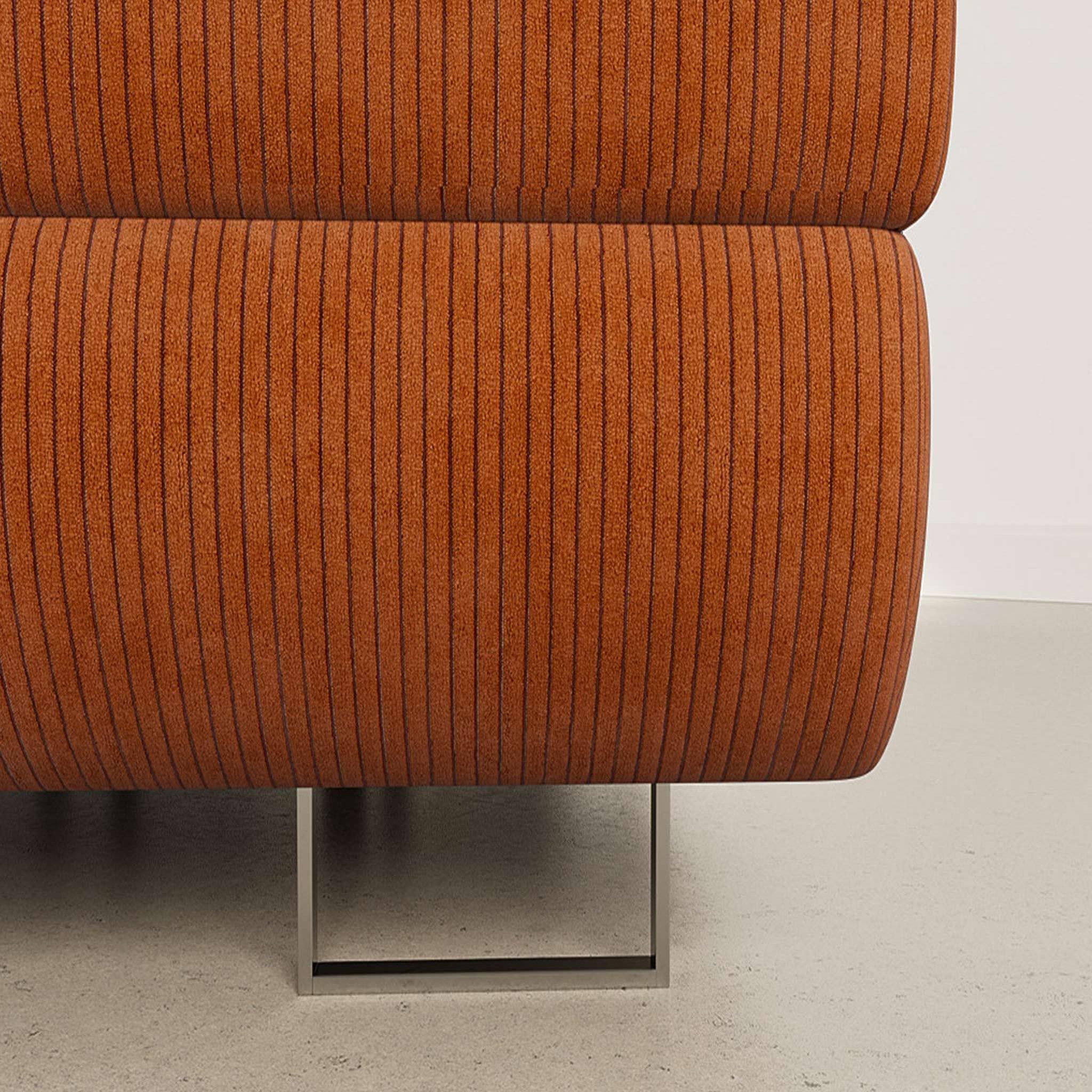 Voir la diapositive 4 : BEST MOBILIER Pablo - canapé d'angle droit - 6 places - convertible avec coffre et têtières réglables - en velours côtelé