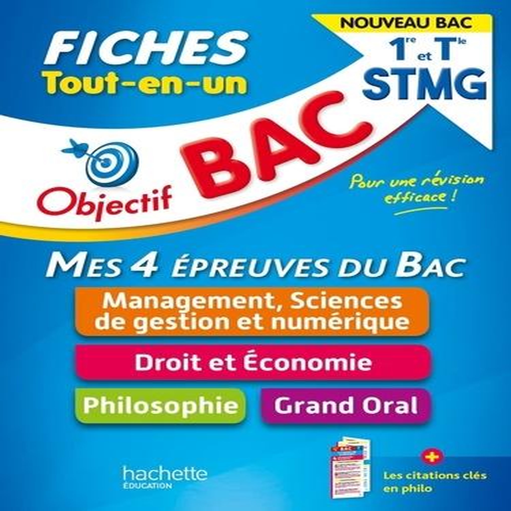 MES 4 EPREUVES DU BAC 1RE ET TLE STMG. TOUT-EN-UN, Bloch Nicolas