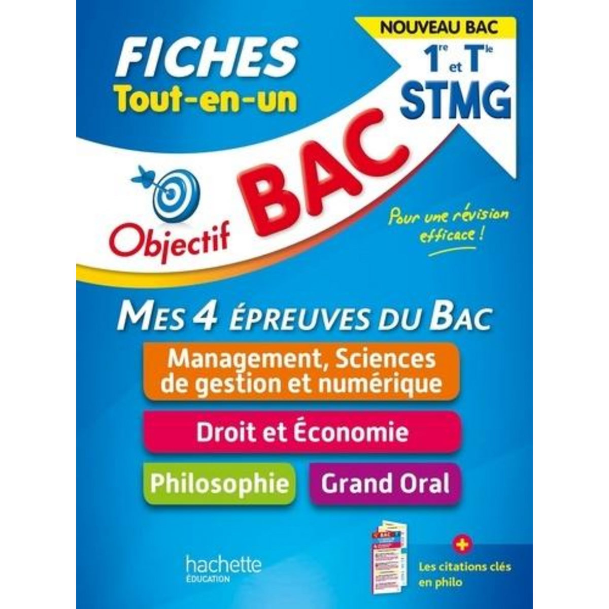 MES 4 EPREUVES DU BAC 1RE ET TLE STMG. TOUT-EN-UN, Bloch Nicolas