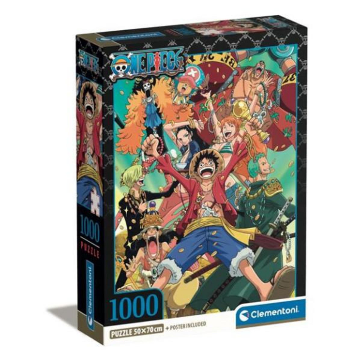 CLEMENTONI Puzzle 1000 pièces Clementoni One Piece