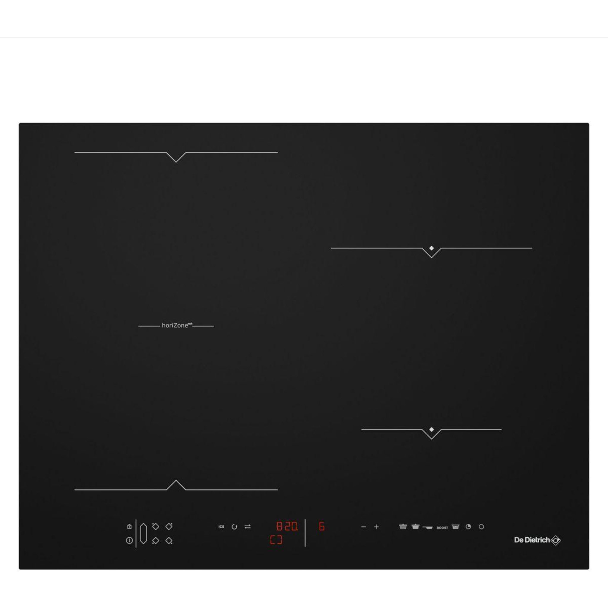 Voir la diapositive 1 : De Dietrich Plaque induction DTI3656B Horizone