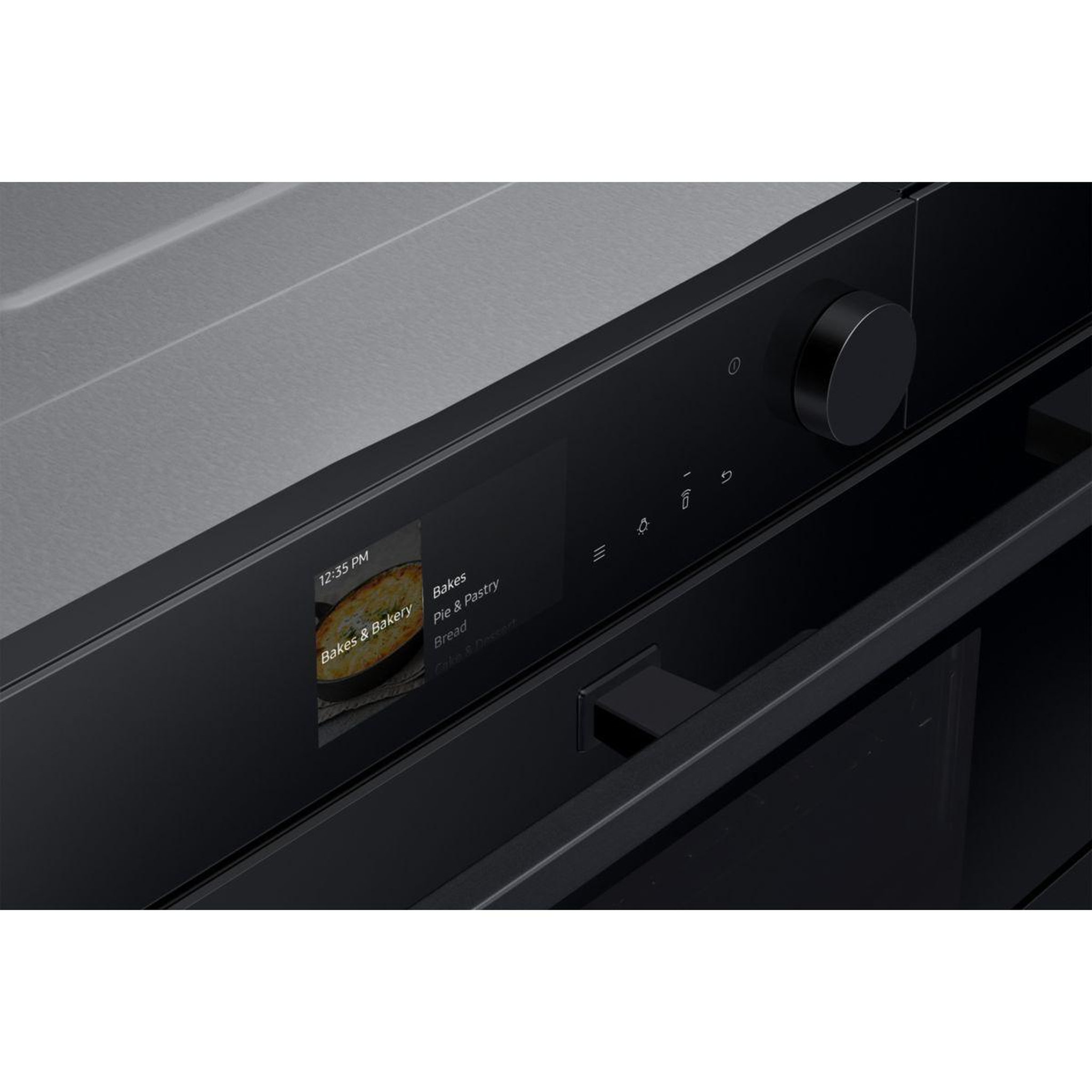 Voir la diapositive 4 : Samsung Four encastrable nv7b6795jak - double cavité - pyrolyse - chaleur pulsée - vapeur - porte froide