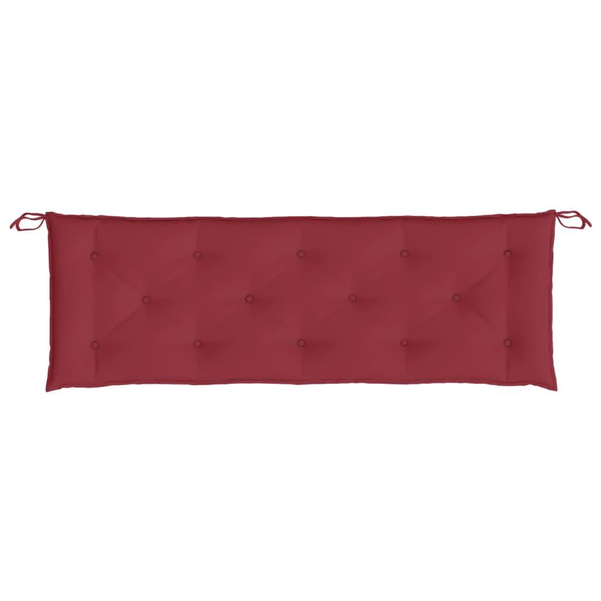 Voir la diapositive 4 : VIDAXL Coussin de banc de jardin rouge bordeaux 150x50x7 cm