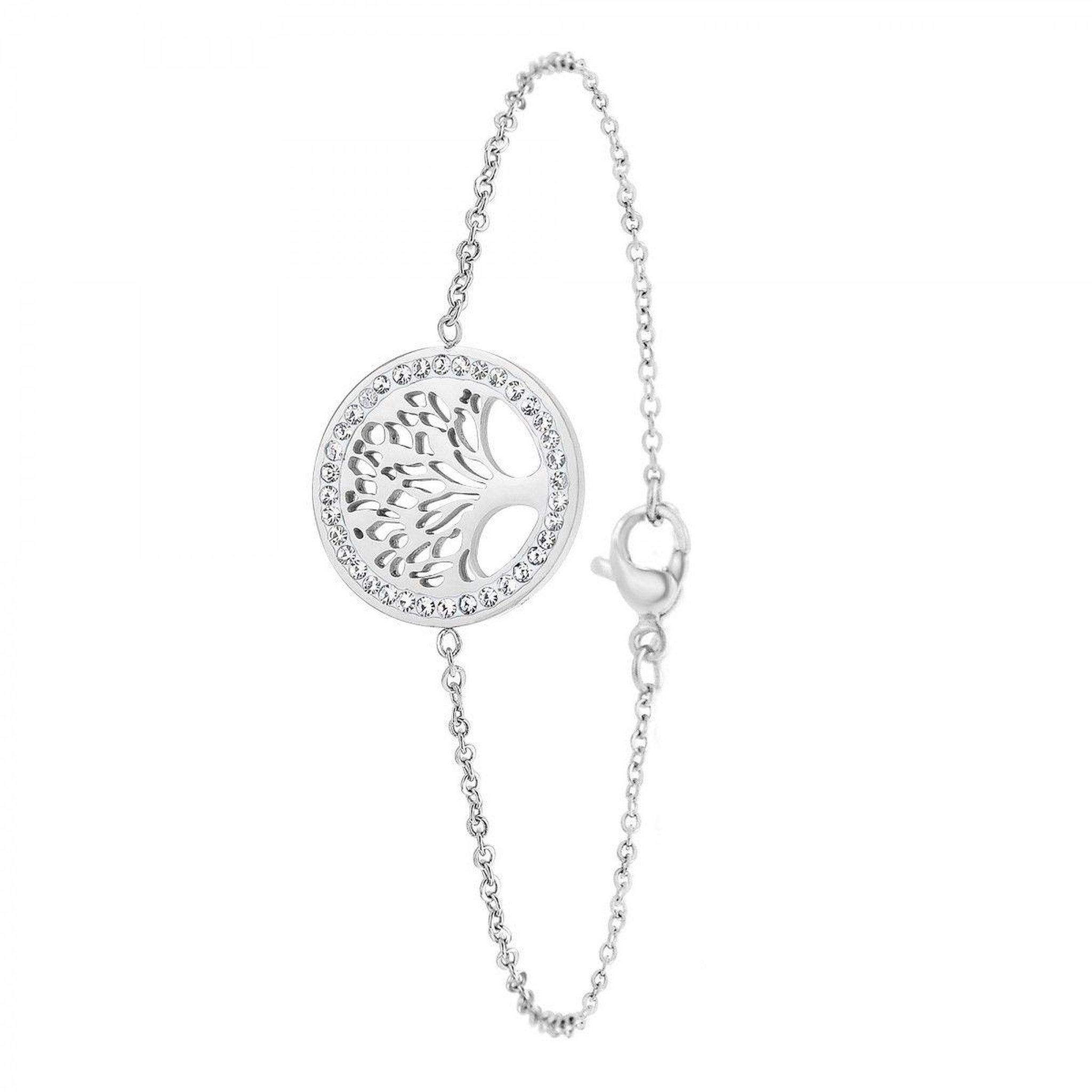 SC CRYSTAL Bracelet arbre de vie en acier inoxydable par SC Crystal