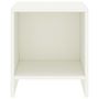 Voir la diapositive 2 : VIDAXL Table de chevet Blanc 35x30x40 cm Bois de pin massif