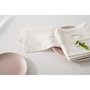 Voir la diapositive 4 : ATMOSPHERA Ensemble de 4 serviettes de table CHAMBRAY
