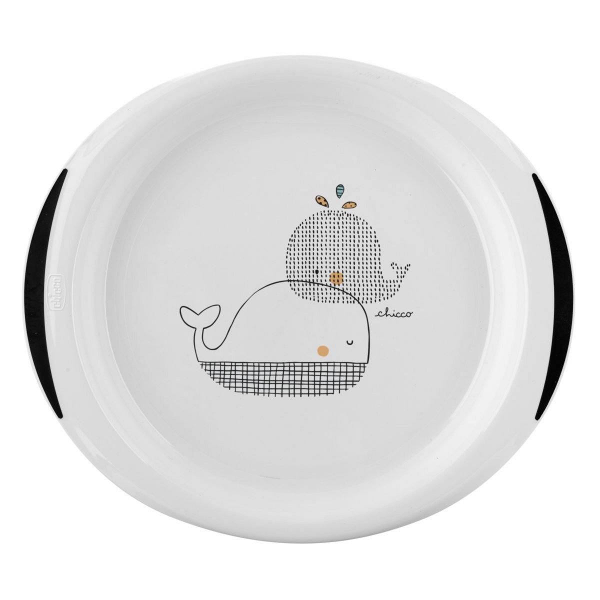 CHICCO Coffret repas black and white Bal 18M+