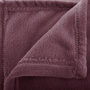 Voir la diapositive 2 : ATMOSPHERA Plaid en Flanelle Uni  Ollis  130x180cm Violet