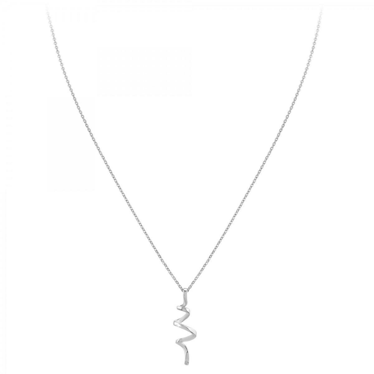 SC CRYSTAL Collier par SC Crystal orné d'un véritable diamant blanc