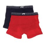 Airness x2 Boxers /Marine Garçon Airness 3/57/132. Coloris disponibles : Rouge