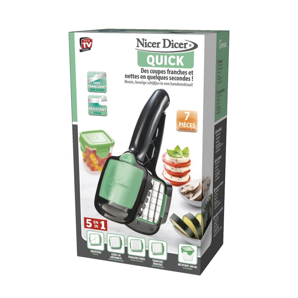 BEST OF TV Nicer Dicer 6 pièces découpe 5 en 1