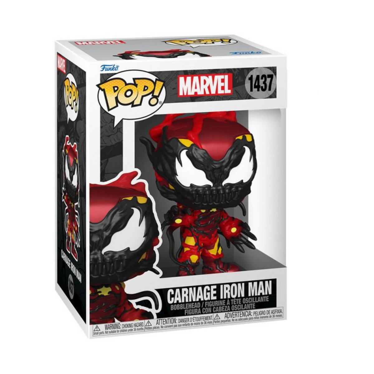 Funko Figurine Funko Pop Marvel Carnageized Iron Man