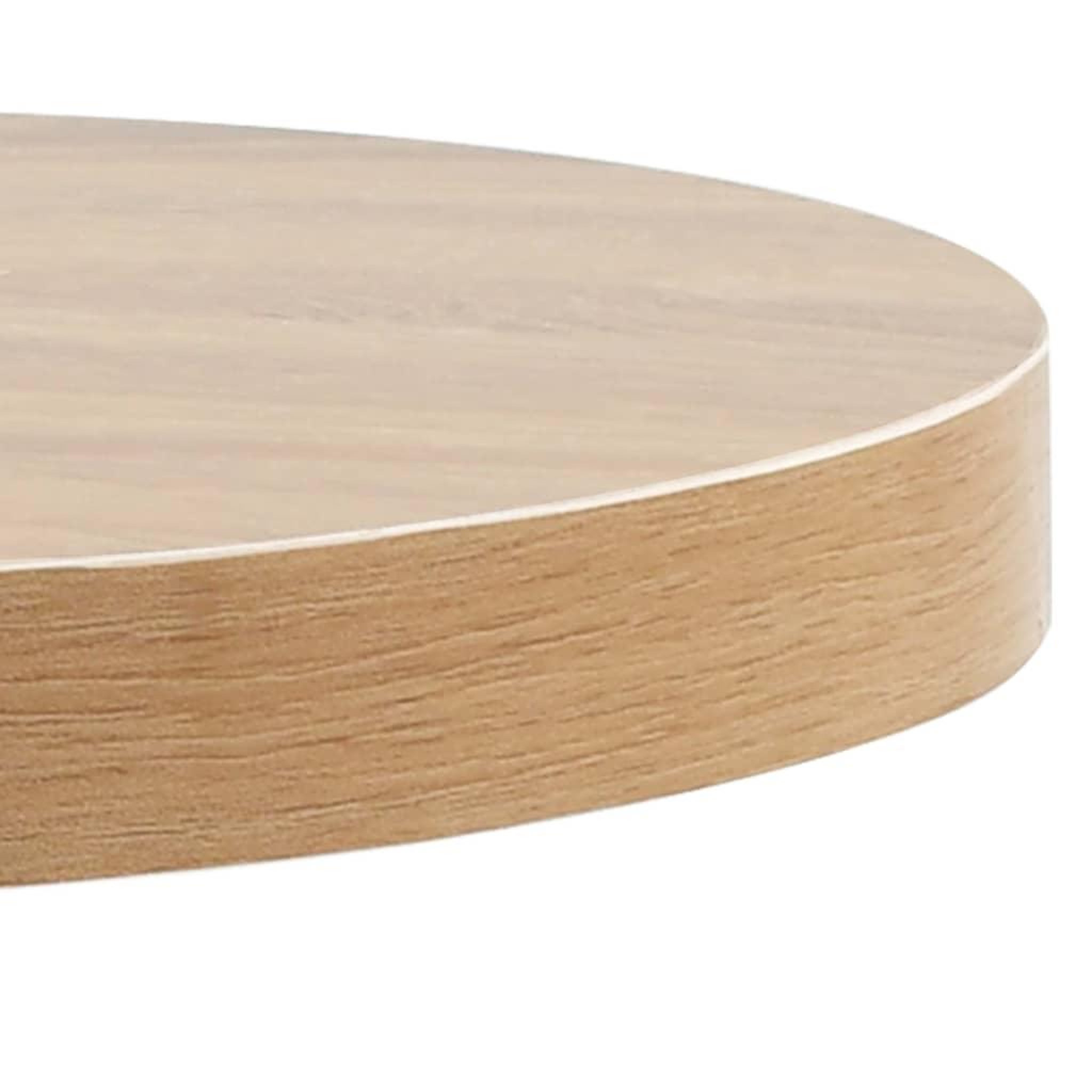 Voir la diapositive 4 : VIDAXL Table de bistro Marron clair 50 cm MDF