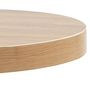 Voir la diapositive 4 : VIDAXL Table de bistro Marron clair 50 cm MDF