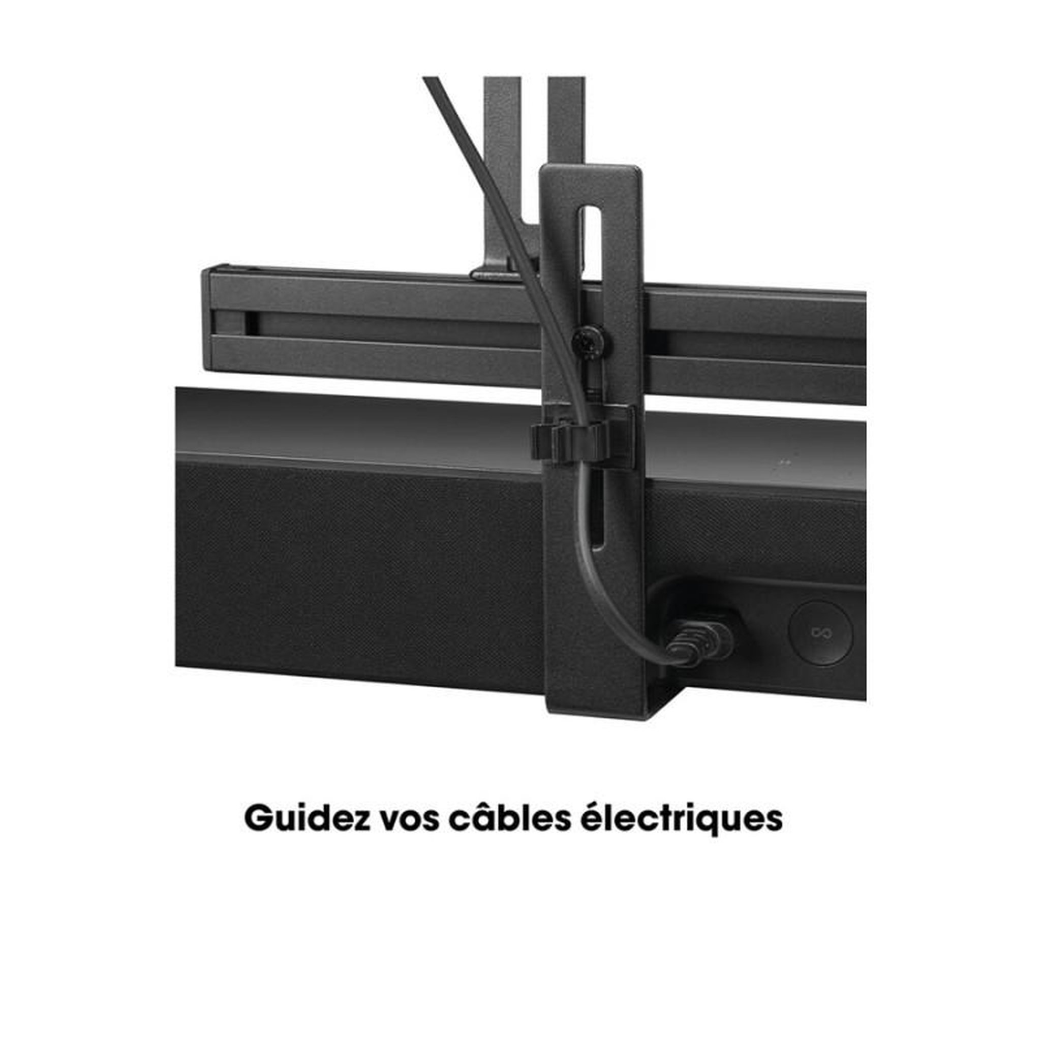 Voir la diapositive 4 : Vogel's Support d enceinte Vogel s SOUND 3550 SUPPORT UNIVERSEL POUR BARRE DE SON