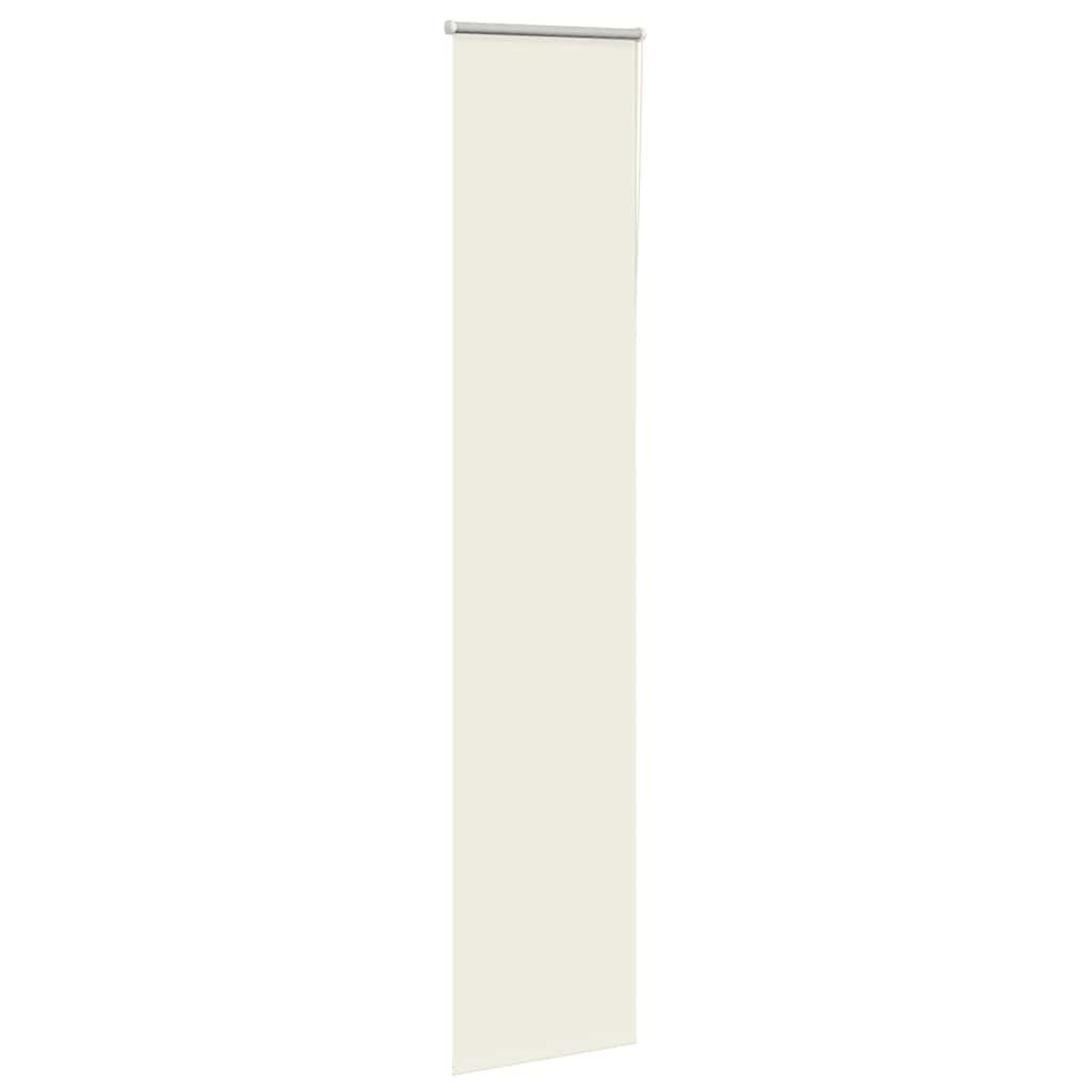 Voir la diapositive 3 : VIDAXL Store enrouleur occultant blanc casse 45x210cm largeur du tissu