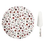 Paris Prix Plat & Pelle à Tarte  Noël  30cm Multicolore