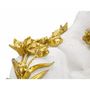 Voir la diapositive 2 : Paris Prix Statue Déco en Résine  Léopard Couché  53cm Blanc