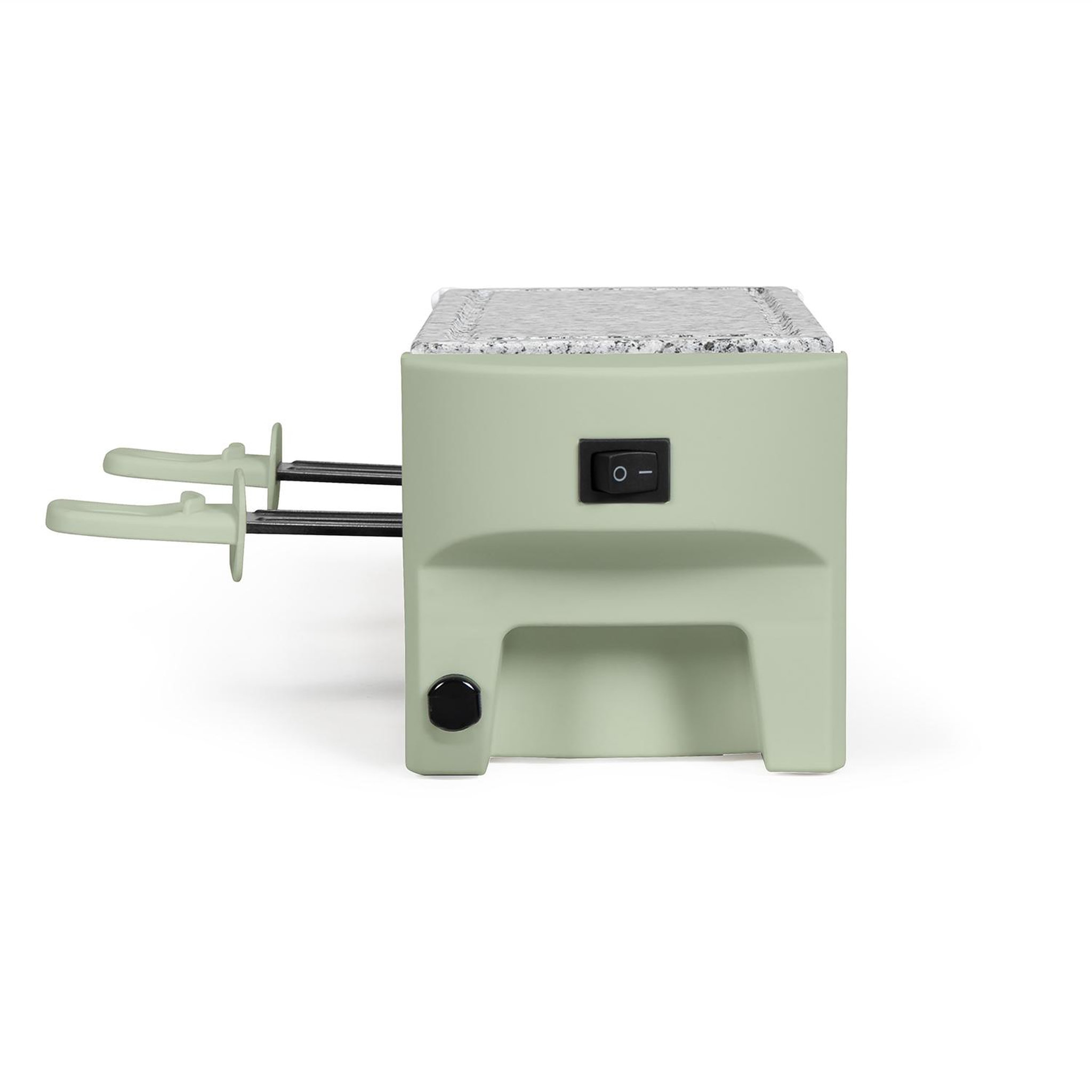 Voir la diapositive 3 : LIVOO Appareil à raclette 2 personnes 320w vert - doc369ve