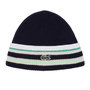 Voir la diapositive 1 : Lacoste Bonnet Marine/Blanc/Vert Homme Lacoste flour