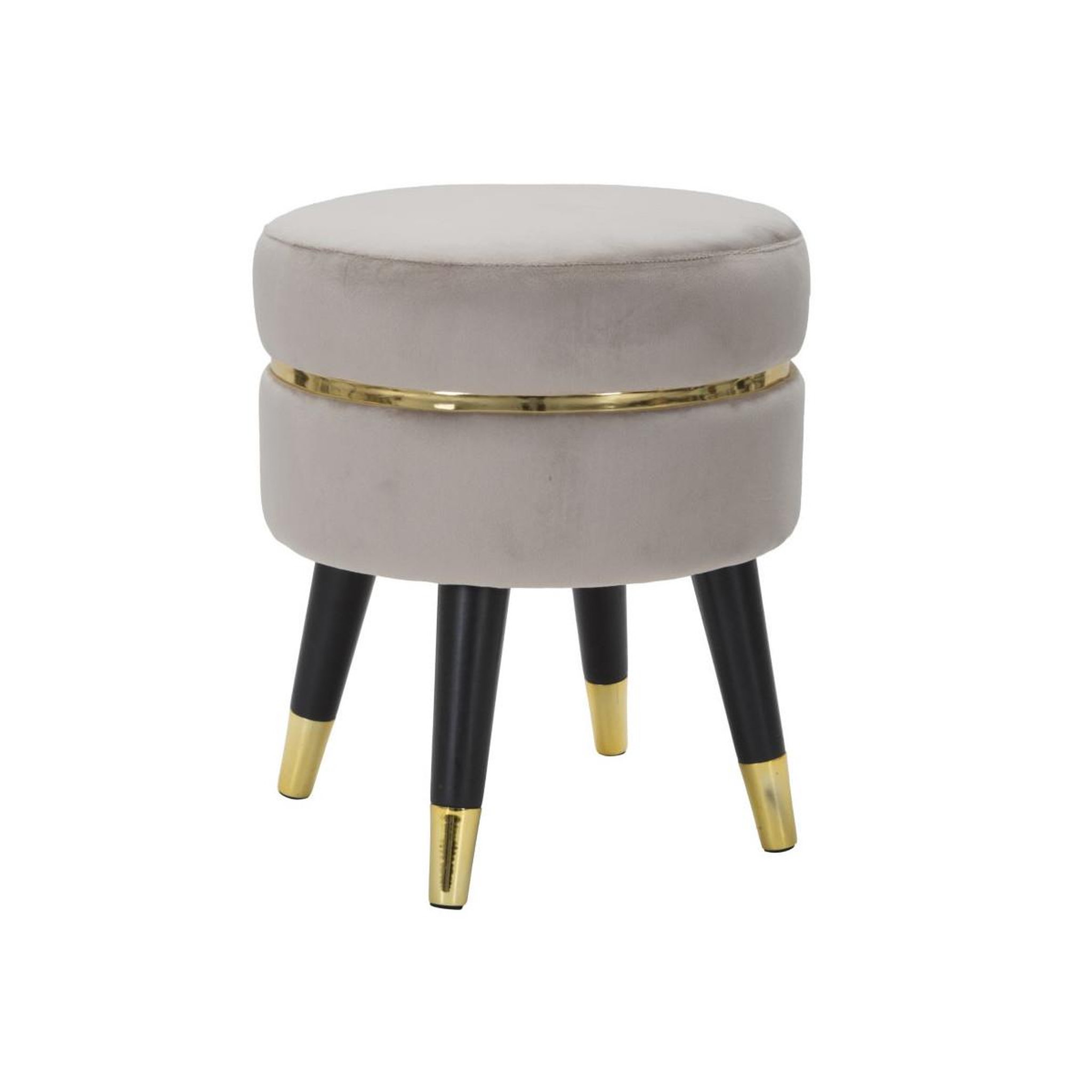 Paris Prix Tabouret design  paris  40cm gris & or