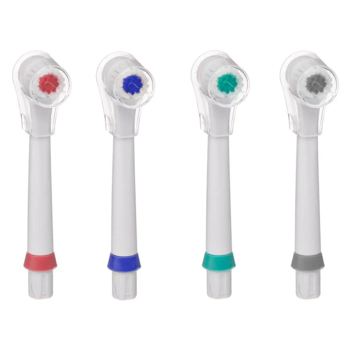 Paris Prix Lot de 4 Têtes Brosse à Dents  Électrique  9cm Blanc