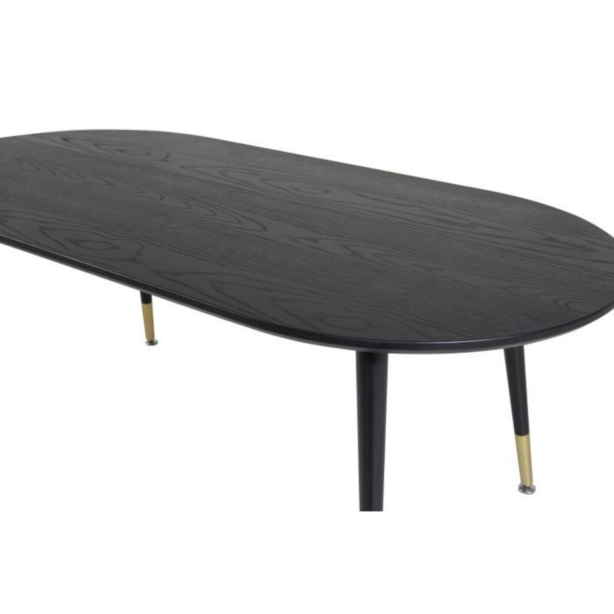 Paris Prix Table Basse Ovale  Dipp  120cm Noir