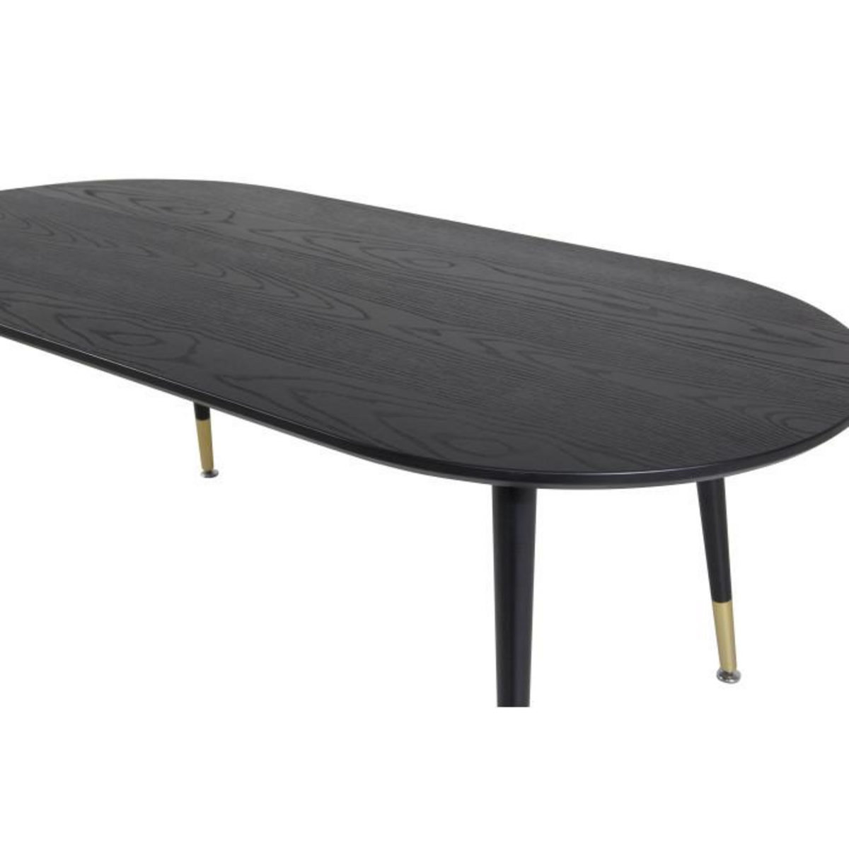 Paris Prix Table Basse Ovale  Dipp  120cm Noir