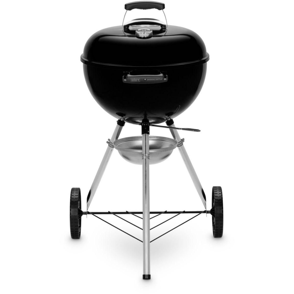 Weber Barbecue charbon Original Kettle E-4710 Charcoal Grill black sur pieds 47 cm