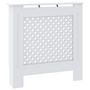Voir la diapositive 2 : VIDAXL Cache-radiateur MDF Blanc 78 cm