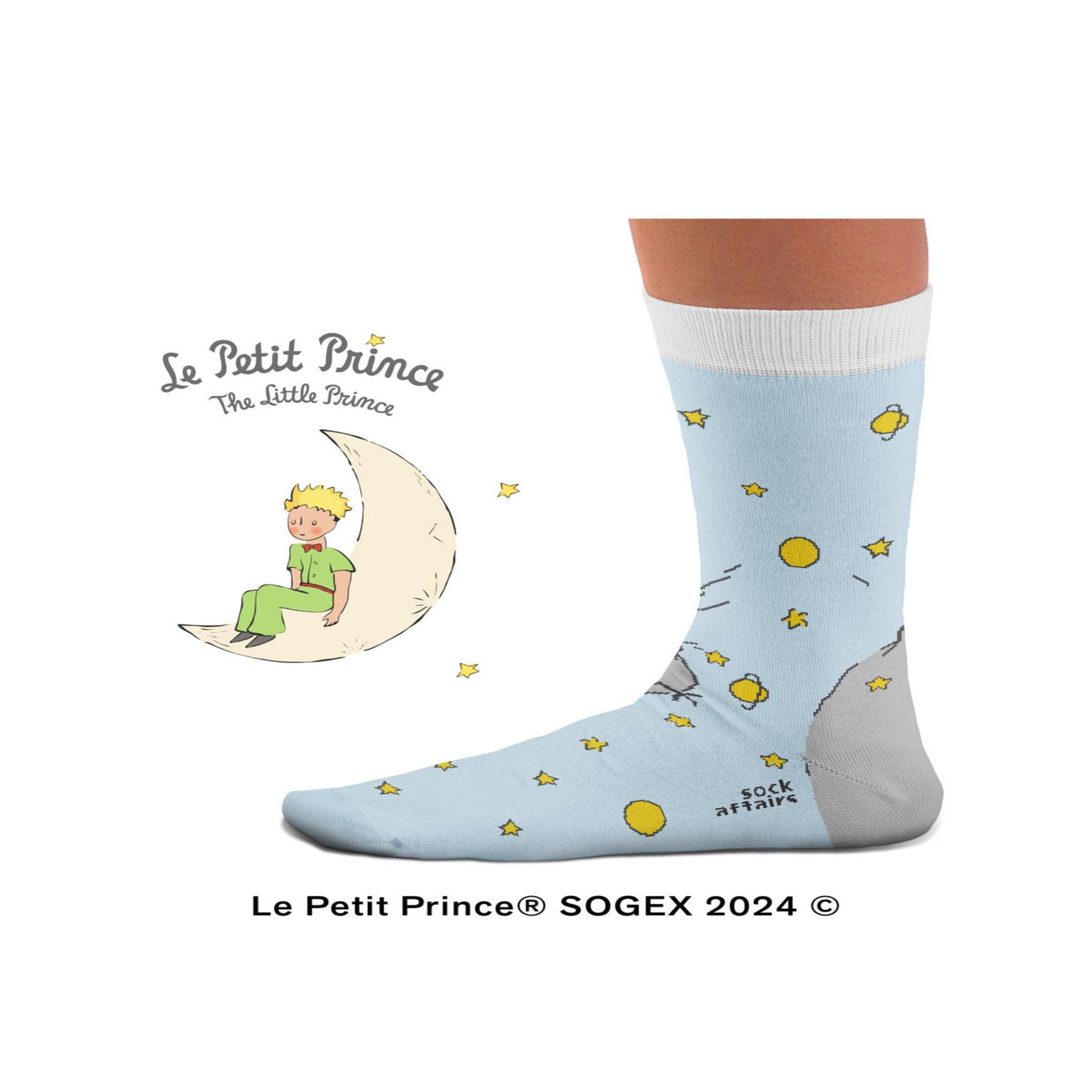 Voir la diapositive 3 : SOCK AFFAIRS Chaussettes astéroïde b-612, le petit prince