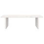 Voir la diapositive 5 : VIDAXL Support de moniteur Blanc 50x27x15 cm Bois de pin solide