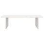 Voir la diapositive 5 : VIDAXL Support de moniteur Blanc 50x27x15 cm Bois de pin solide