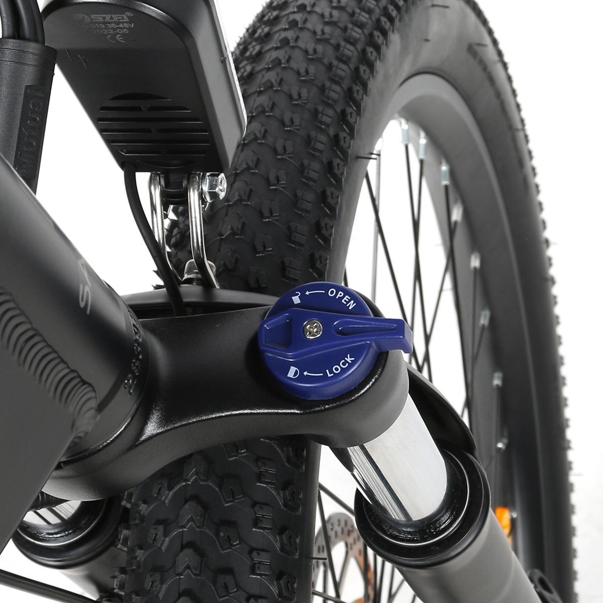 Voir la diapositive 6 : SAMEBIKE Vélo électrique de montagne pliable SAMEBIKE LO26-II-FT, 900W