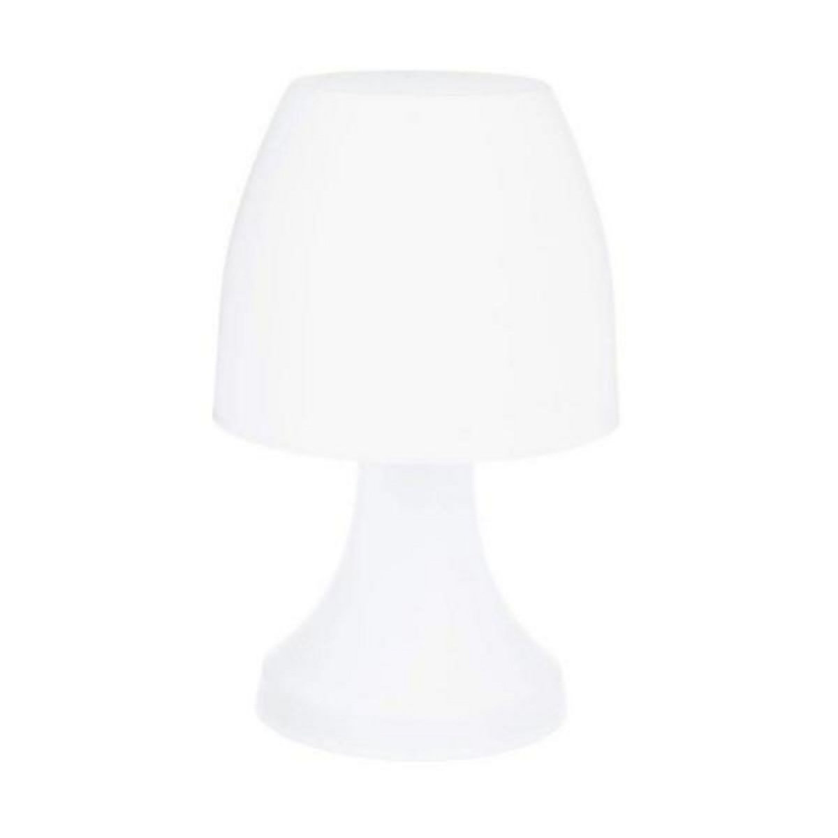 MARKET24 Lampe de bureau Blanc 220-240 V Polymère (17,5 x 27,5 cm)