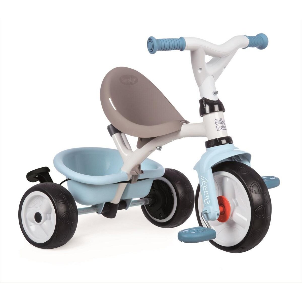 SMOBY Tricycle Baby balade plus bleu 