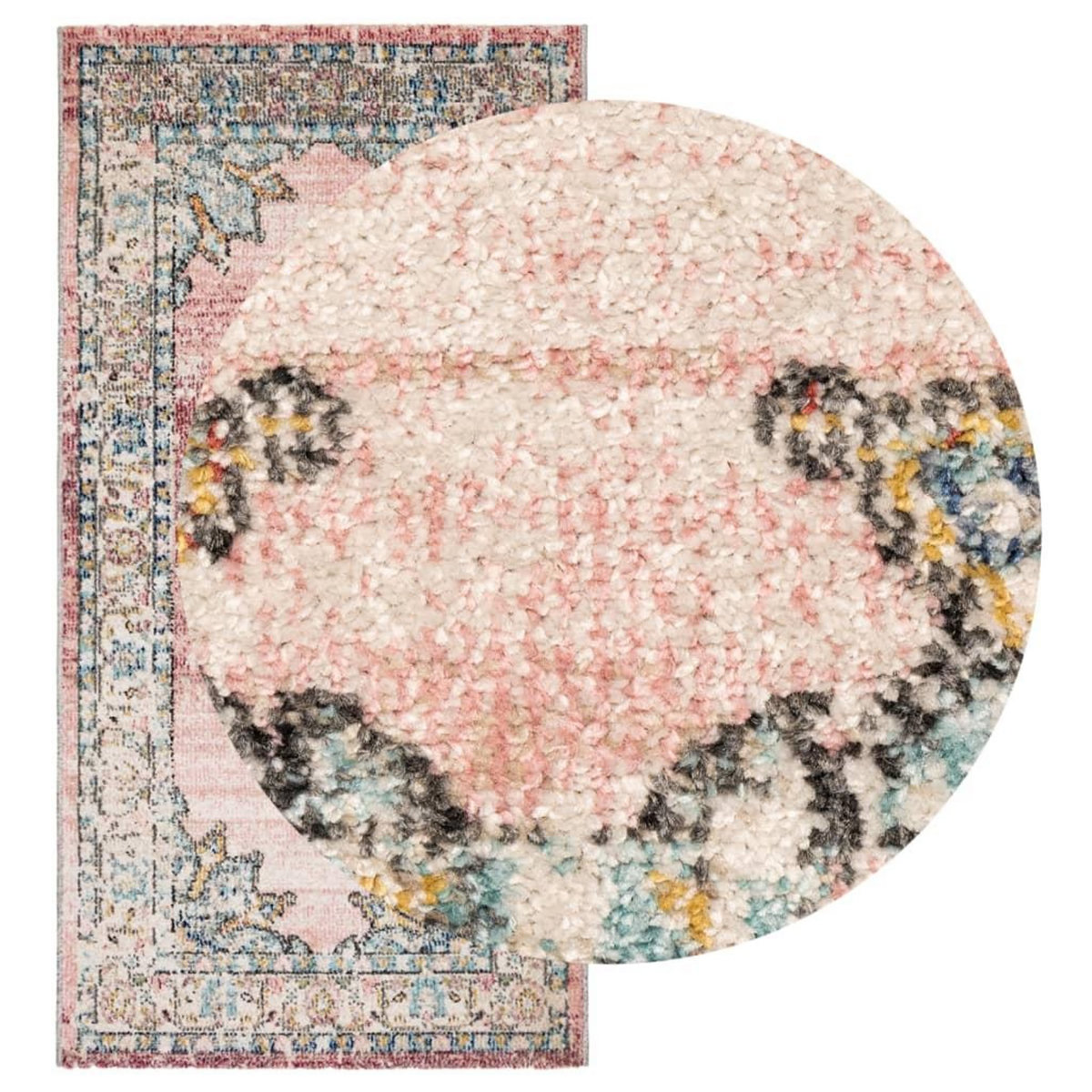 VIDAXL Tapis ARBIZU interieur exterieur design vintage 80x150 cm