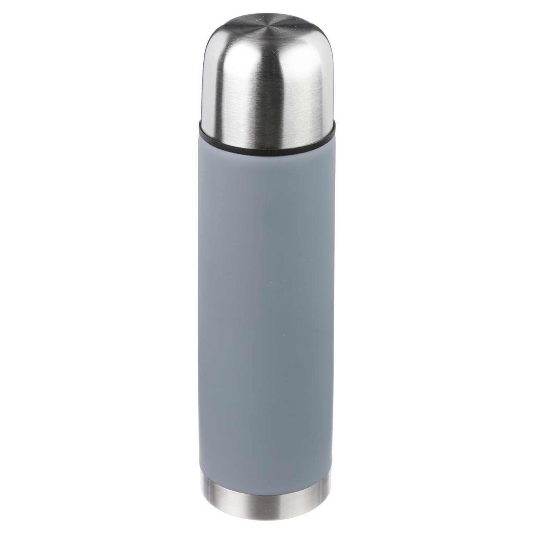 Voir la diapositive 1 : FIVE Bouteille isotherme inox  cup  0,5l gris