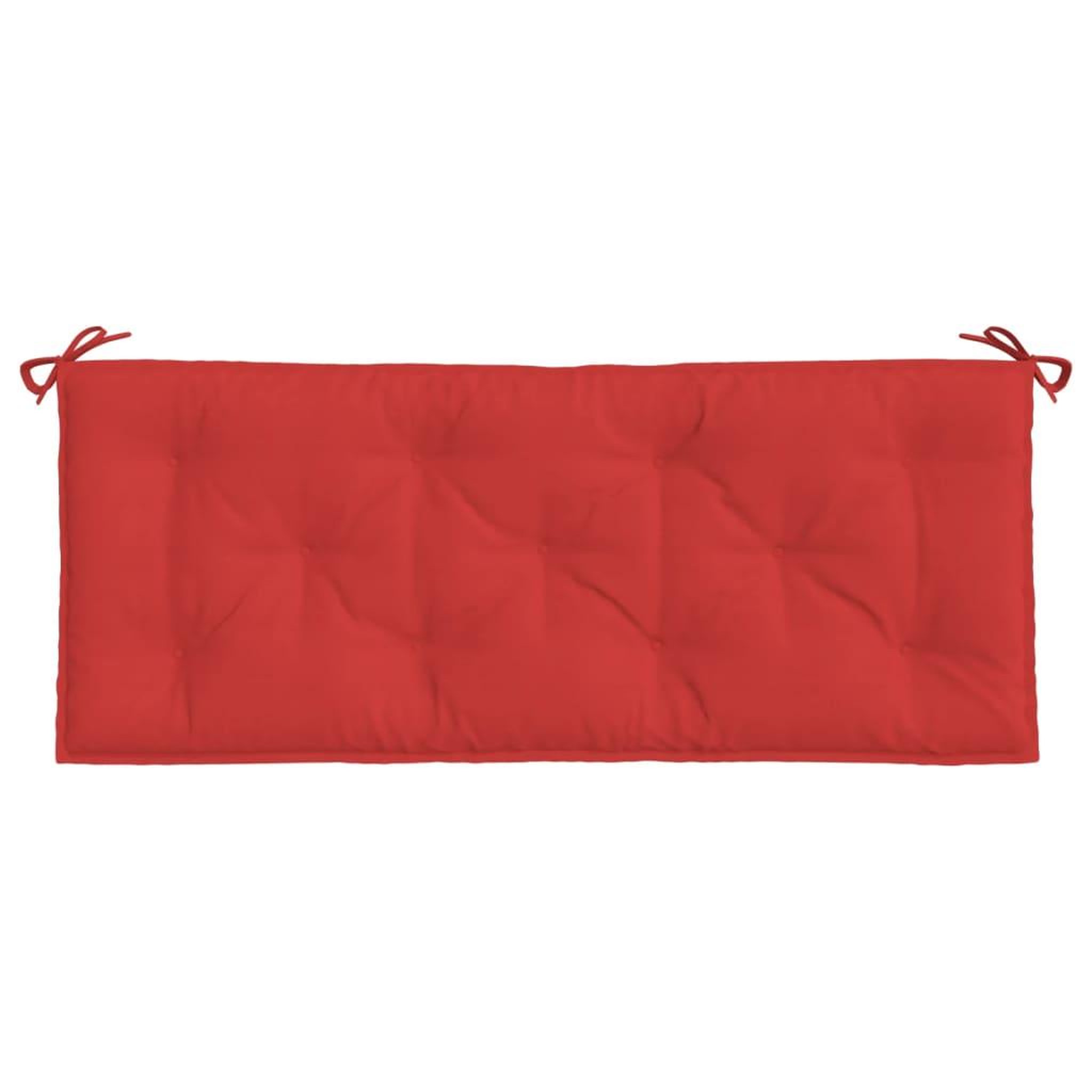 Voir la diapositive 4 : VIDAXL Coussin de banc de jardin rouge 120x50x7 cm tissu oxford