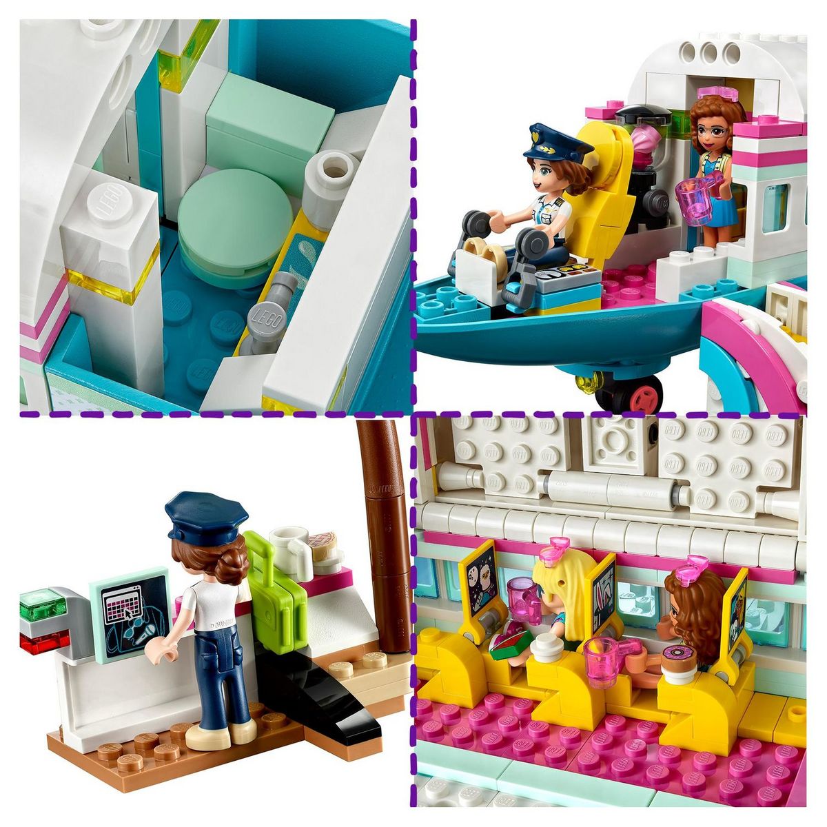 LEGO Friends 41429 - L'avion de Heartlake City