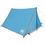 Voir la diapositive 4 : VIDAXL Tente de camping 2 personnes bleu impermeable