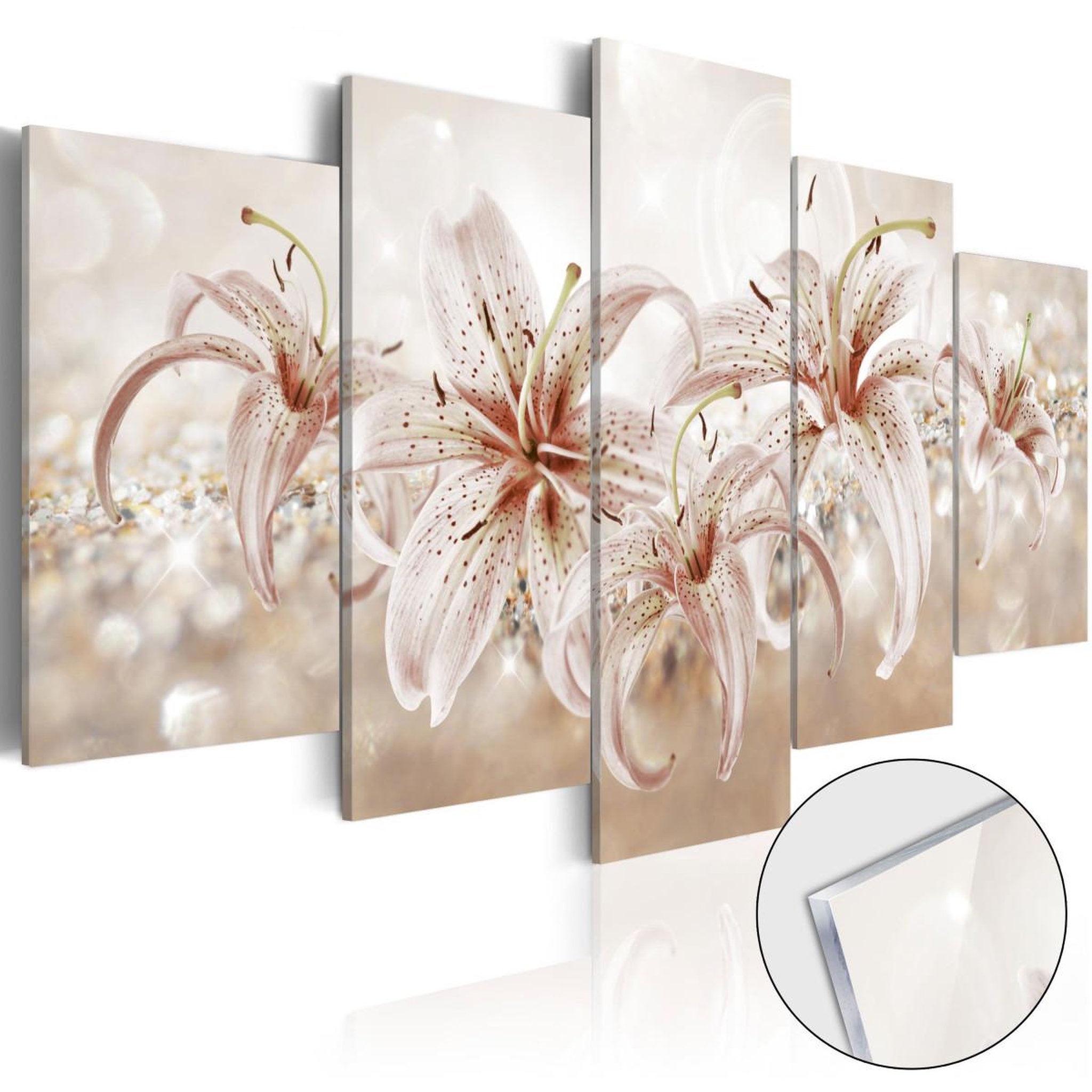 Voir la diapositive 1 : Paris Prix Tableau sur verre acrylique  the music of gentleness