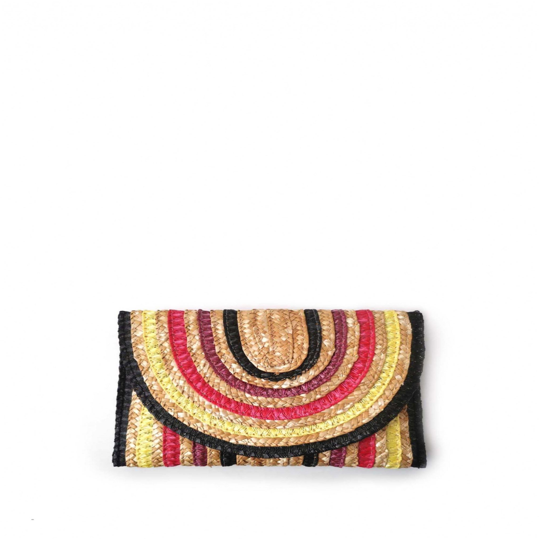Voir la diapositive 3 : DARI BALI DARI BALI - Sac en paille SOKA 20 cm