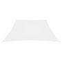 Voir la diapositive 2 : VIDAXL Voile de parasol Tissu Oxford trapeze 4/5x4 m Blanc